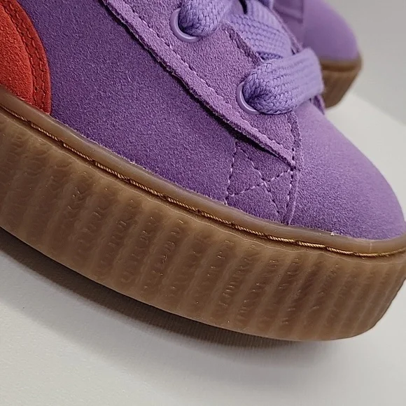 NWOB FENTY x PUMA Creeper Phatty Lavender Burnt Red Size US 8 - Picture 11 of 16